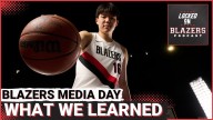 Trail Blazers Media Day: Everybody Loves Yang Hansen + Portland's New Look Offense
