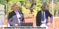 Rivermills groundbreaking ceremony