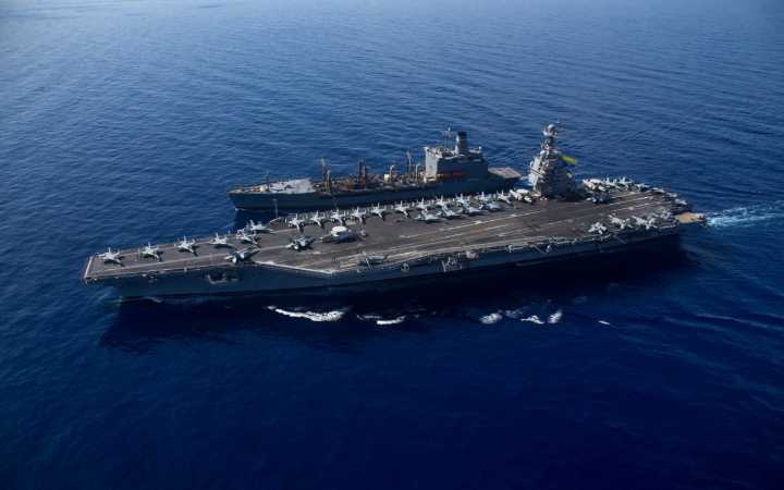 EE.UU. despliega el portaaviones Gerald Ford en el Caribe
