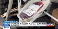 LifeShare Blood Center asking community for more blood donations