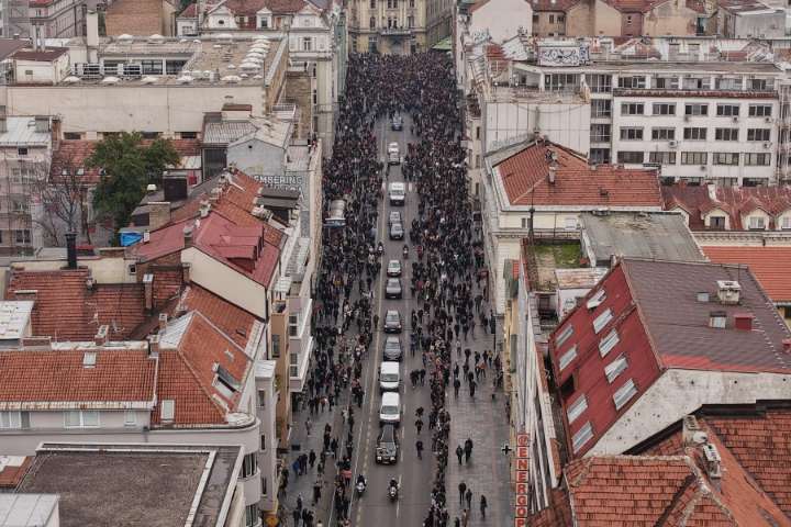 A voice that broke down barriers: Crowds fill Sarajevo to mourn beloved folk singer Halid Beslic
