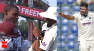 IND vs WI: Mohammed Siraj warns Justin Greaves against scoring more runs; decision backfires