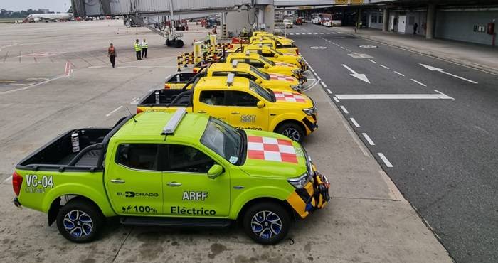 El Dorado estrena flota vehicular 100% eléctrica que opera en plataforma