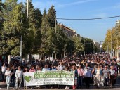 Multitudinaria movilización en Andújar en defensa del Hospital Alto Guadalquivir