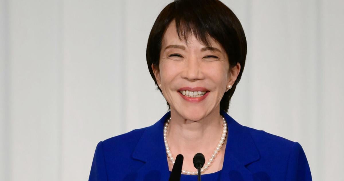 Japan’s ruling party elects Takaichi as new leader, likely to become first female PM