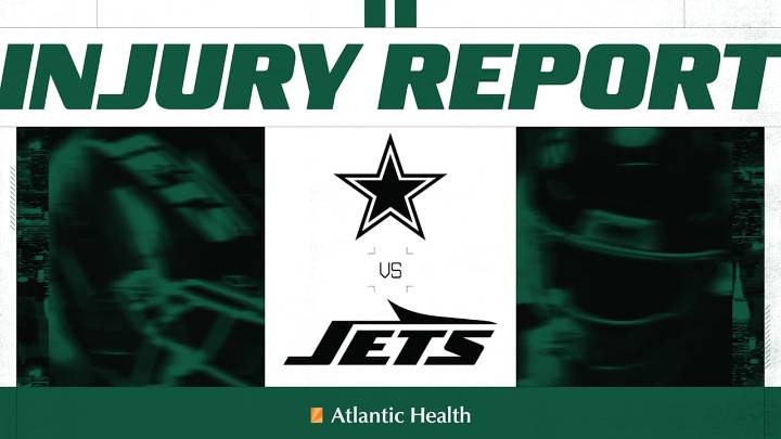 Jets Injury Report | Week 5 vs. Cowboys - Wednesday