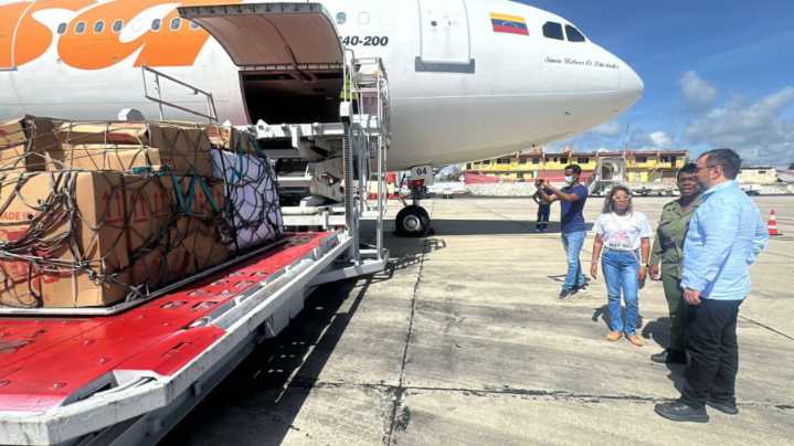 Cuba agradece a Venezuela envío de 26 toneladas de ayuda humanitaria
