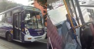 Conductor de la línea 10E frustró robo de su dinero: Le cerró la puerta a falso pasajero y lo entregó a la policía