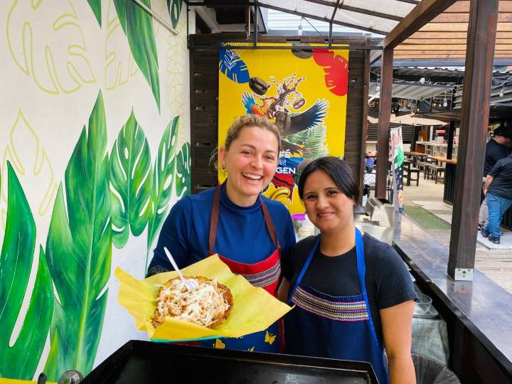 Desde Colombia, Katerina conquista Tijuana con su comida y su café