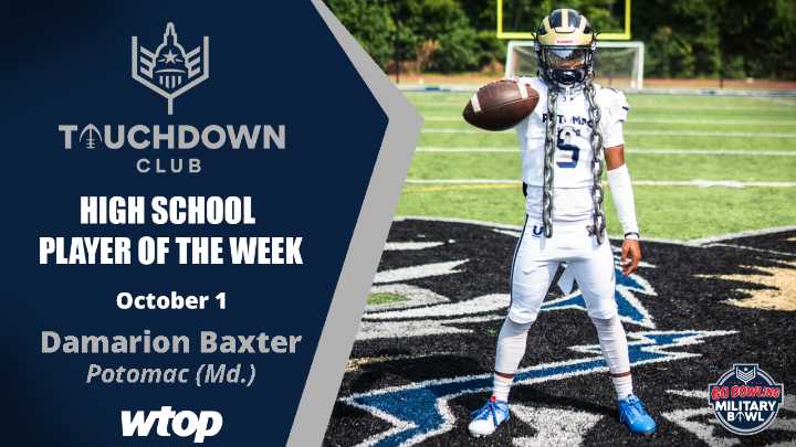 Player of the Week: Potomac’s Damarion Baxter