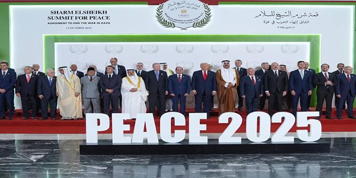 Líderes mundiales firman acuerdo para el fin de la guerra en Gaza