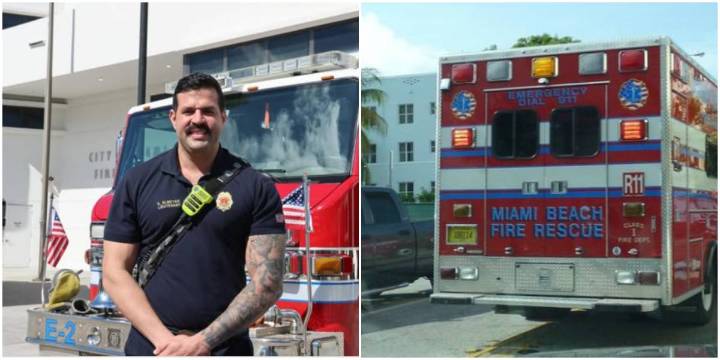 “Siempre me ha gustado ayudar»: la historia del cubano que sirve con orgullo en el Departamento de Bomberos de Miami Beach