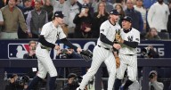 Ryan McMahon flips head over heels into Red Sox dugout to make highlight