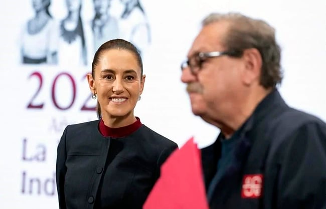 Rechaza Taibo II cuota de género en colección de libros de la FCE; Sheinbaum impulsa a autoras