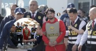 ¡Fuera del país! Con grilletes y uniforme carcelario rojo expulsan del Perú a argentino cómplice de ‘Pequeño J’ Matías Agustín Ozorio fue entregado a las autoridades argentinas y no podrá ingresar al 