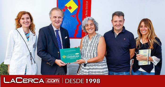 El Centro de atención a personas con daño cerebral sobrevenido en Albacete recibirá colaboración de Globalcaja para material