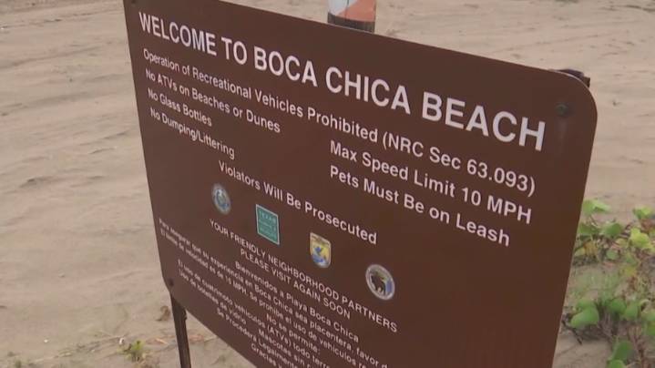 Unidentified man washes ashore at Boca Chica Beach
