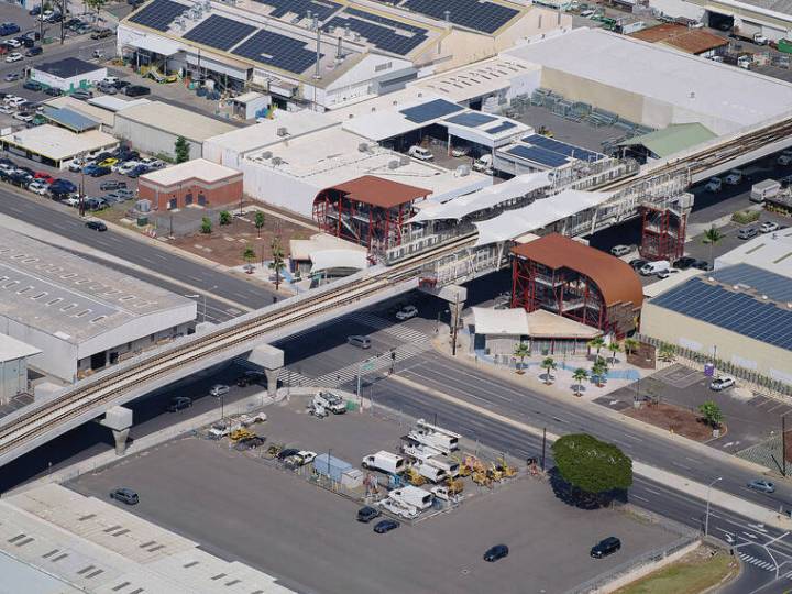Honolulu rail station 12: Ahua