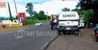 Muere motociclista tras accidente en carretera rumbo a aeropuerto de Morelia