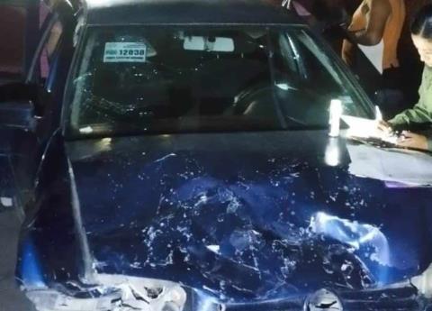 Conductora ebria provocó un choque