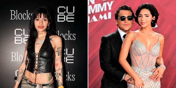Cazzu en su llegada a México desmintió a Christian Nodal: “Me avisó que estaba con alguien más un día antes de las fotos”