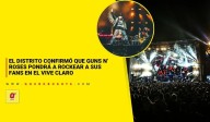El Distrito confirmó que Guns N’ Roses pondrá a rockear a sus fans en el Vive Claro