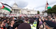 UK Pro-Palestinian Activists Protest Days After Synagogue Terror Attack