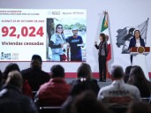 Suman más de 92 mil viviendas censadas tras lluvias; avanza entrega de apoyos, informa Ariadna Montiel