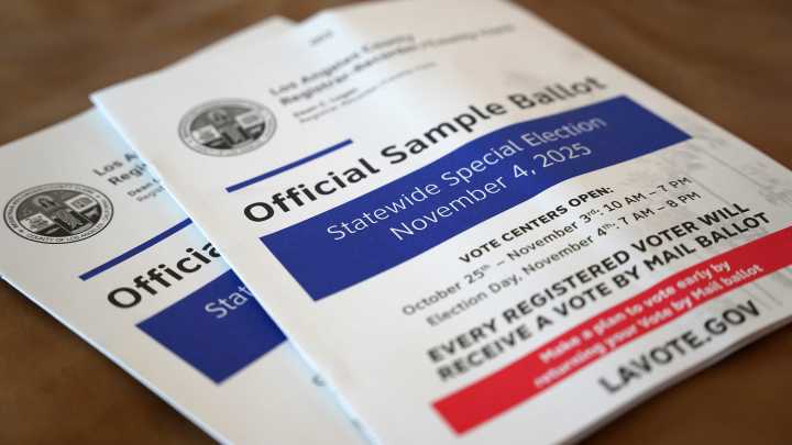 Voting is underway in California on new maps that could swing U.S. House control, check Trump's powe