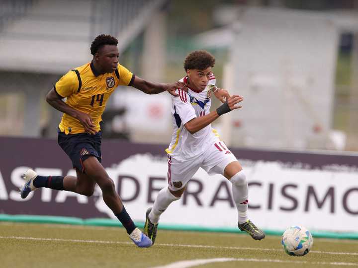 Vinotinto sub15 empató con Ecuador y sigue invicta