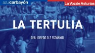 La tertulia de Azul Carbayón, disponible en YouTube, iVoox y Spotify: la derrota del Real Oviedo ante el Espanyol y la situación extradeportiva