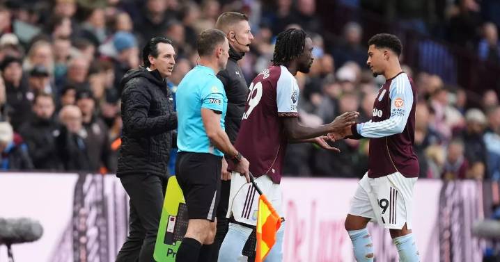 Unai Emery delivers Jadon Sancho 'punishment' truth after Man United loanee subbed