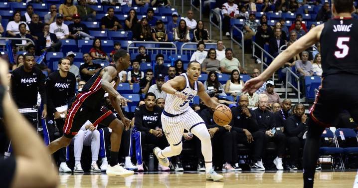 FOTOS: Así se vive el Magic de Orlando contra el Heat de Miami en el Choliseo