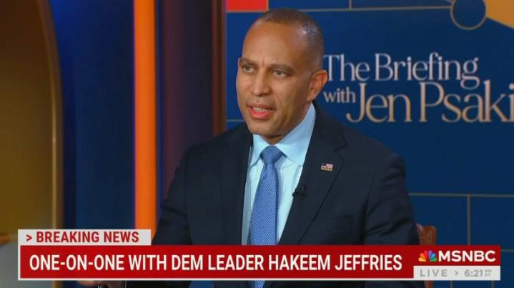 Hakeem Jeffries: House Republicans Are Working To ‘Cover Up for the Pedophiles’