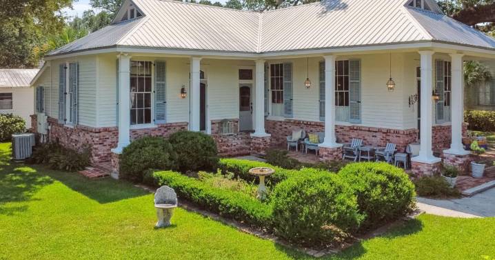 Bay St. Louis cottage, just a block from the water, exudes rustic Southern charm for $1.5M
