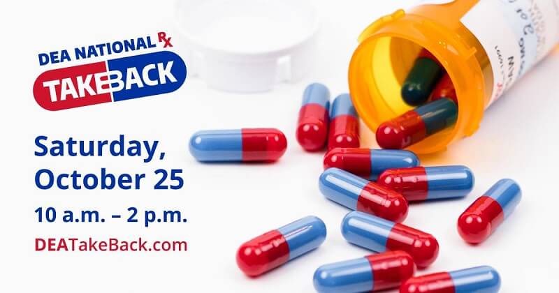Culver City Police to Host Prescription Drug Take Back Event October 25