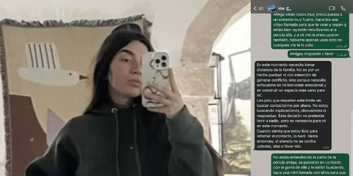 El sospechoso mensaje que recibió un amigo de Mariana Lens, la argentina desaparecida en España