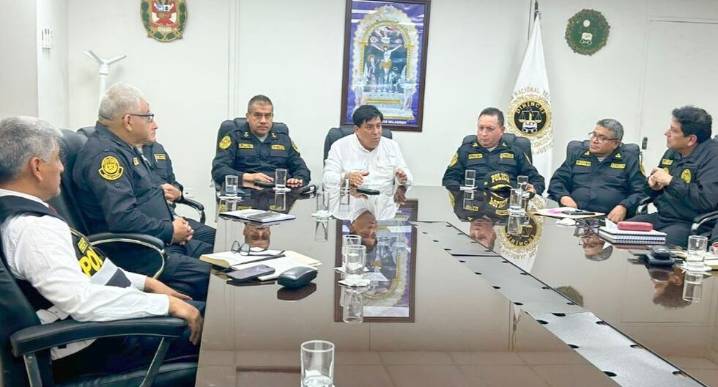 Ministro Vicente Tiburcio a altos mandos de la Policía Nacional: “No quiero informes, quiero resultados” PNP Dirincri últimas