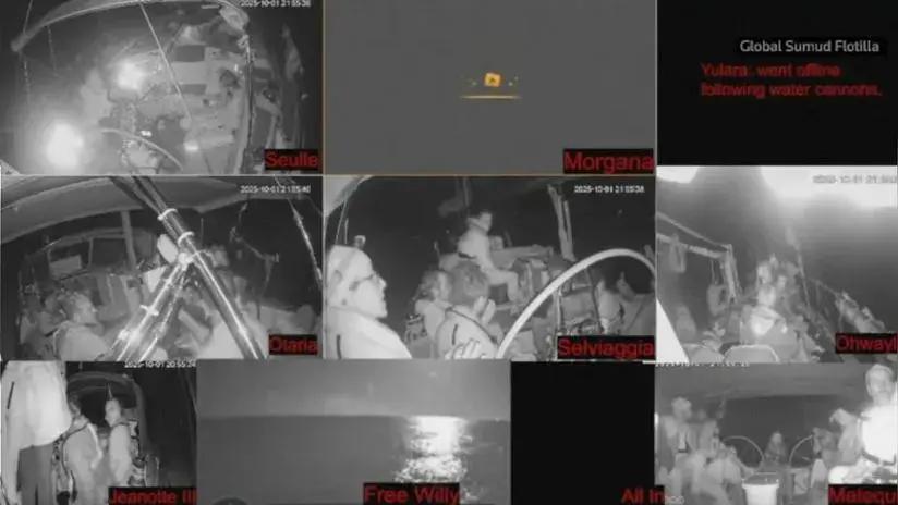 La Armada israelí intercepta en el Mediterráneo el barco "Alma" de Global Sumud Flotilla