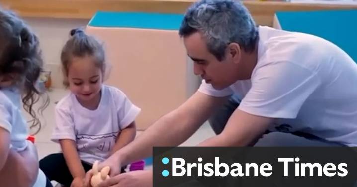 Omri Miran is reunited with his young family