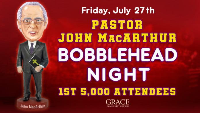 Grace Community Church To Host John MacArthur Bobblehead Night