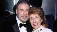 John Travolta's sister Ellen, 86, transforms into Bride of Frankenstein for Hallmark's new Haul Out the Halloween movie