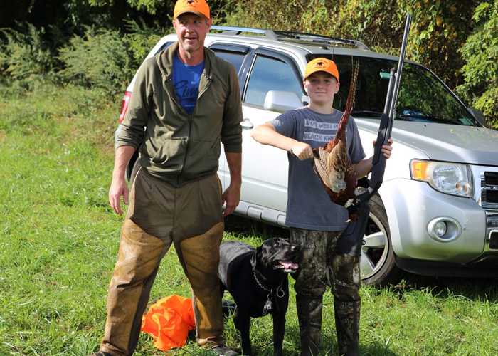 Learning safety and the etiquette of hunting