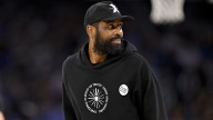 Watch Kyrie Irving back on the court, but he’s not playing basketball