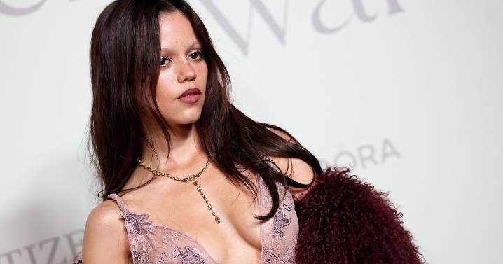 Jenna Ortega Stuns in Sheer Gown