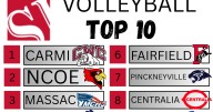 Carmi-White County takes over first place in VB poll