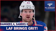 Alexis Lafreniere shows much-needed grit, Rangers play with FU in 4