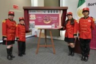 Con billete de la Lotería Nacional, conmemoran 45 años de la Comar