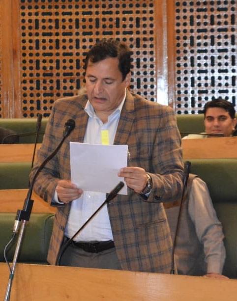 Javid Dar introduces J&K Panchayati Raj and Cooperative Societies Amendment Bills
