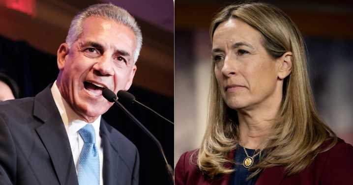 Legal threats hang over NJ governor's race after CBS News report on Mikie Sherrill's military records